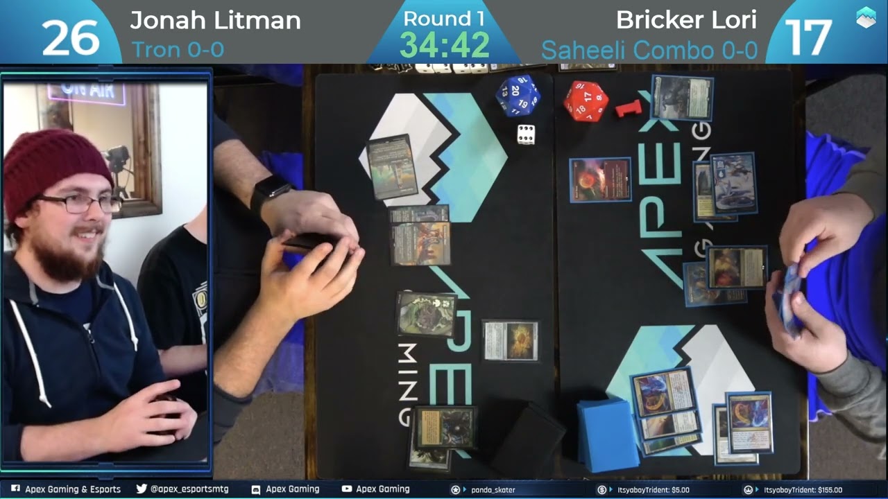 Tron vs Saheeli Combo | Modern FNM | Round 1 | Paper MTG