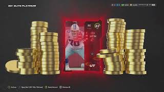 EVERY PRO PLATINUM PACK OPENED MADDEN 24