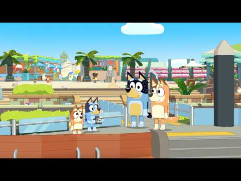 Bluey's Happy Snaps - Play Day At The South Bank Beach (Xbox Gameplay)