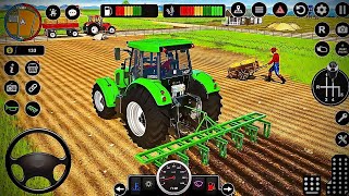 Modern Tractor Farming Simulator 3D 🚜| Real Tractor Driving Farming Game | Gameplay 2026 screenshot 1