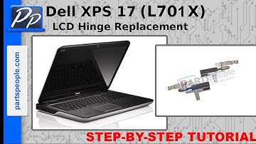 Dell XPS 17-L701x (P09E001) LCD Hinge How-To Video Tutorial