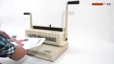 W25A 2:1 or 3:1 wire binding machine