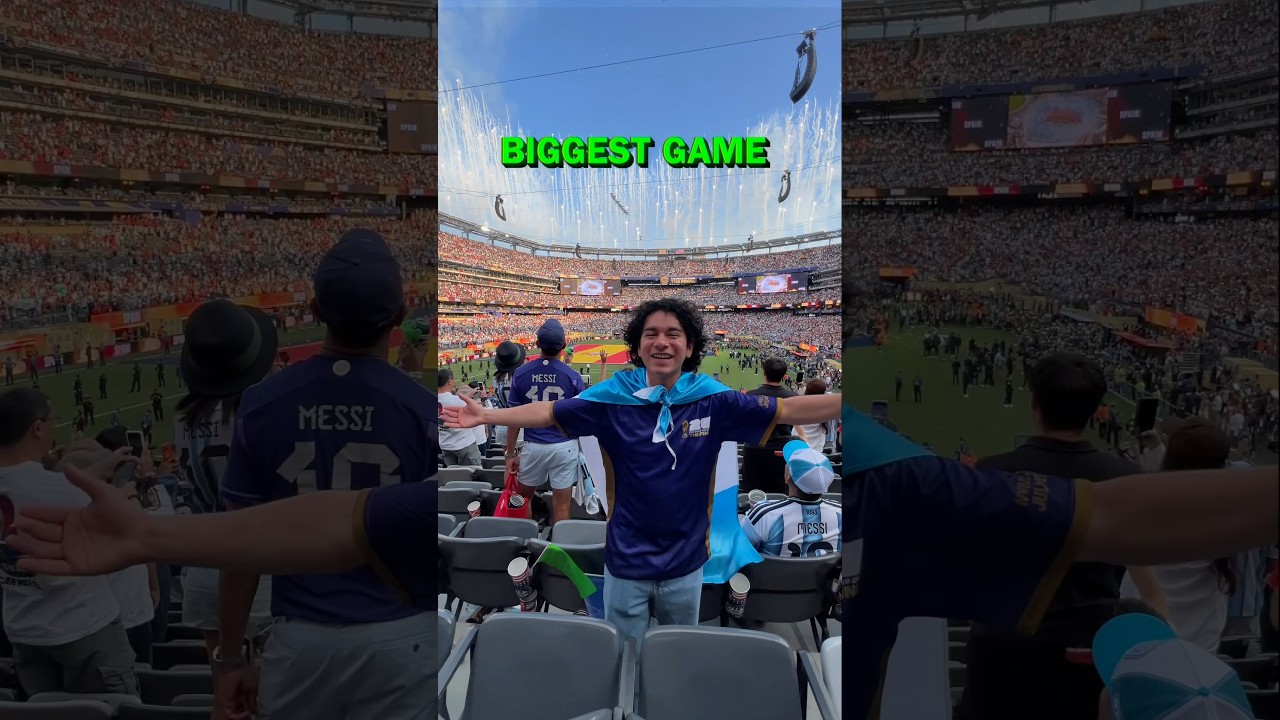 How loud was the crowd at the World Cup Final? #YouTubePartner