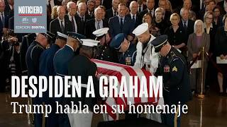 En directo desde el funeral de Lindsey Graham en Washington D.C.