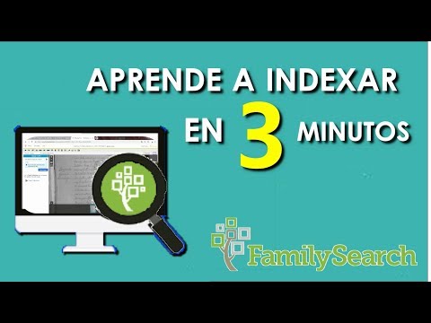 Video: Cómo Indexar