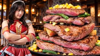 Japan's CRAZIEST 7.7LB Steak Challenge!