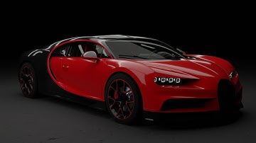 Bugatti Chiron | Made In Blender