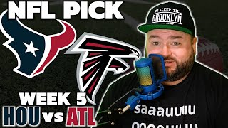 Texans vs Falcons Week 5 NFL Picks | Kyle Kirms Predictions | The Sauce Network