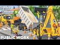 Road Restoration Project Sand Removal amp Rock Breaking 