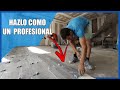 🏡 Cómo INSTALAR SUELO o piso ceramico o PORCELANICO 🏡 SISTEMA DE NIVELACIÓN, Como solar una casa.