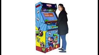 Mario Bros V2, 4 Player Arcade Machine, 32 Screen, 120W Sub, 5000 Games