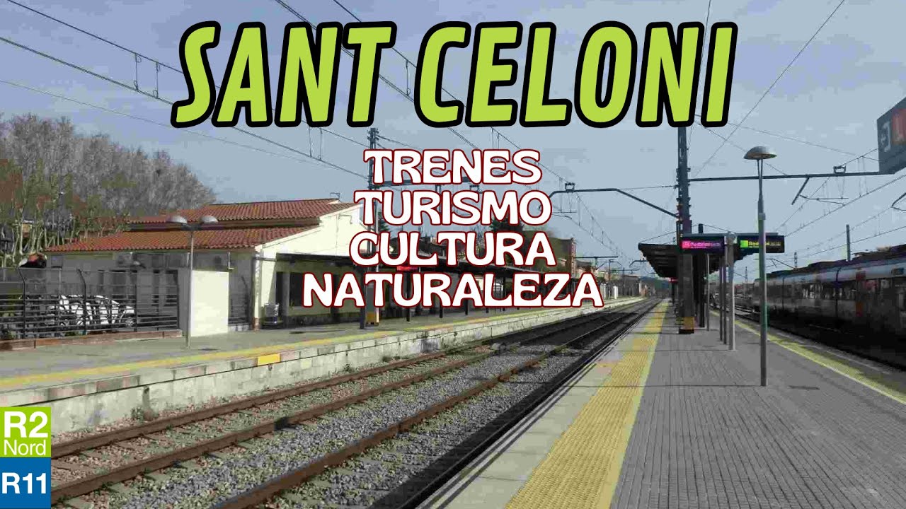SANT CELONI Inicio y fin de muchos trenes R2 Rodalies Renfe. Turismo ...