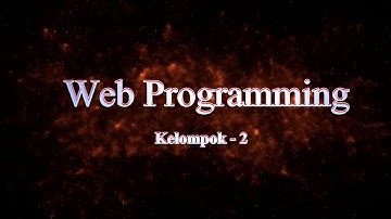 Web Programming UBSI - Kelompok 2