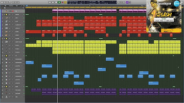 Hip-Hop Logic Pro X Template Splash