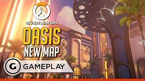 Overwatch - Oasis Map Gameplay