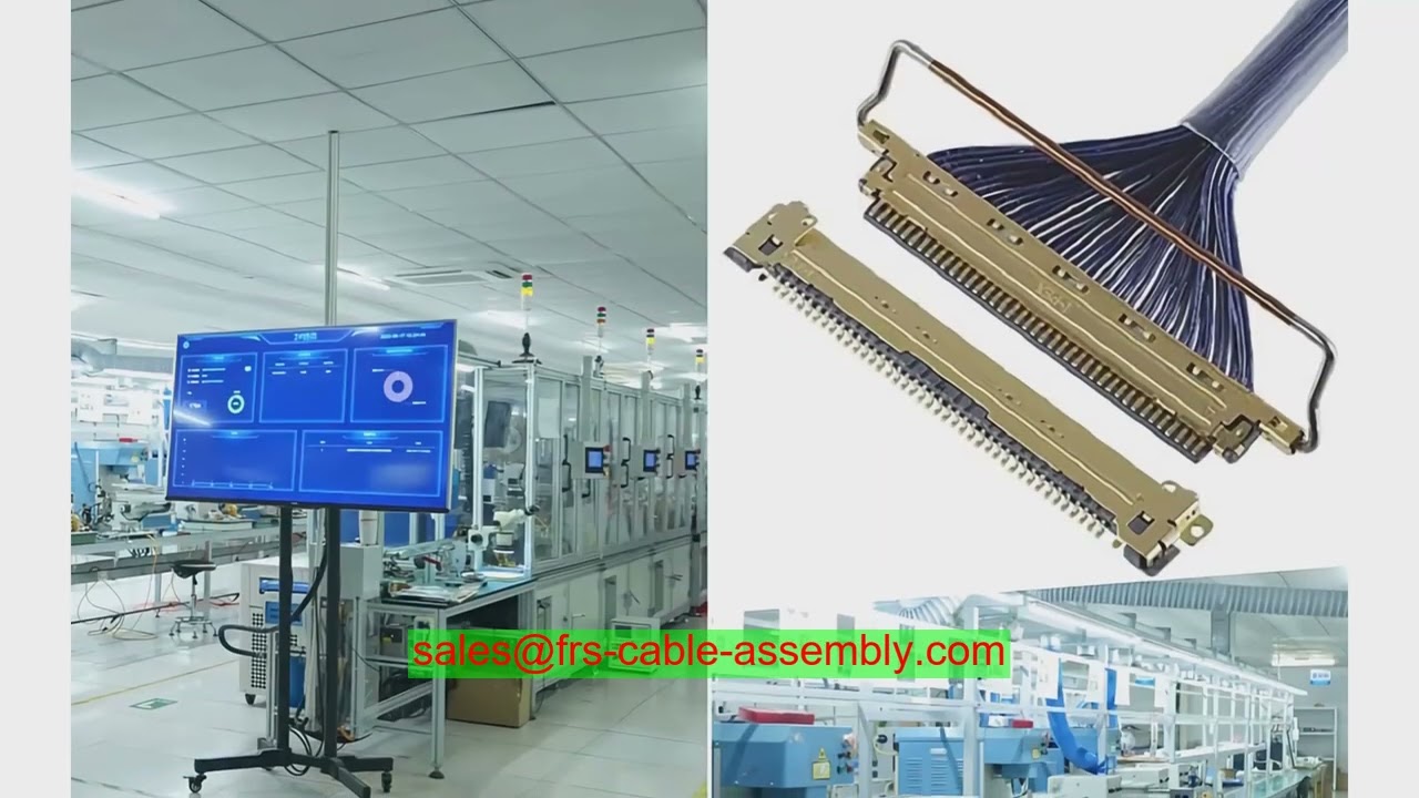 Single 6-Bits LVDS Cable I-PEX 20848-040T-01 Cable for Remote Control Systems