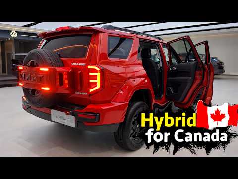 First in Canada! The perfect hybrid SUV Great Wall TANK 400 PHEV | Chinese SUV