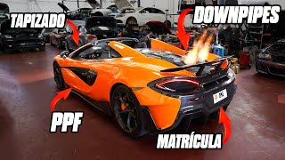 TRUCAMOS EL MCLAREN 600LT PARA QUE SAQUE MÁS FUEGO