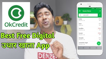 Best FREE App for Shopkeepers - Digital उधार बही खाता OK Credit App