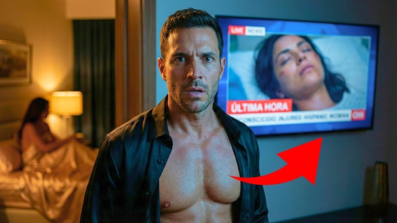 Su AMANTE sonreía en la cama… cuando el MILLONARIO vio en la TV el rostro de su ESPOSA