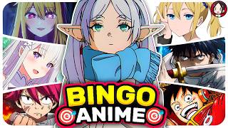 Only a TRUE ANIME FAN Can Win This BINGO! 🎯