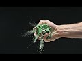 Crushing chalk ASMR with hands | Gym chalk ASMR compilation