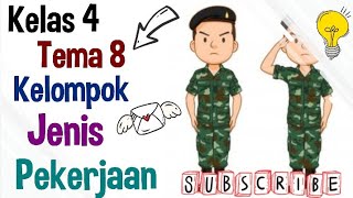 IPS Kelas 4 Tema 8 Subtema 3 Kelompok Jenis Pekerjaan #ipskelas4tema8