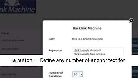 Backlink Machine Review – Build Backlinks in 1-Click & Rank Your Site Higher