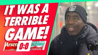 'IT WAS A TERRIBLE GAME!' | Arsenal 0-0 Liverpool | Robbie @AFTVmedia| Fan Cam