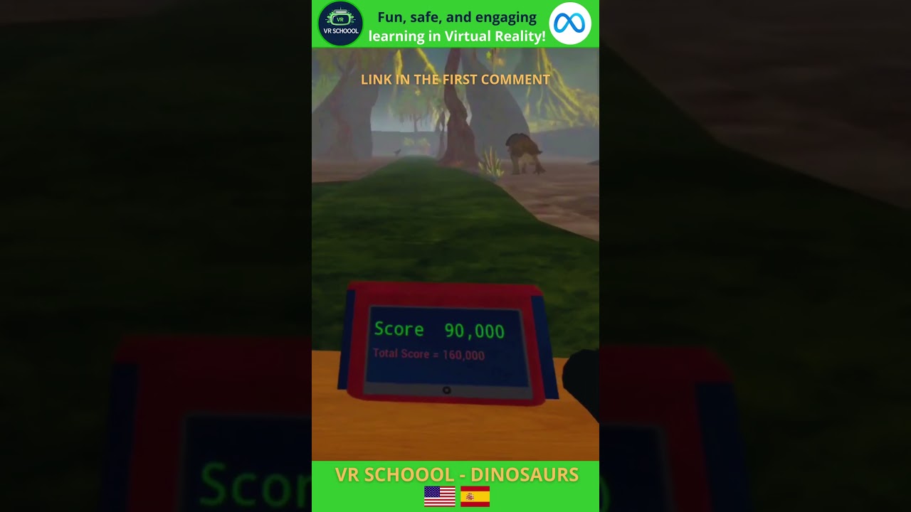 #MetaQuest3 Learn and explore #VRSchoool #Dinosaurs