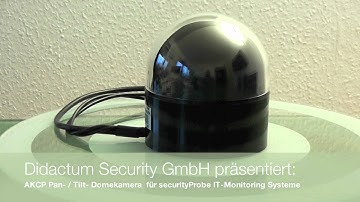 AKCP Dome-Videokamera für securityProbe Rack Monitoring Systeme