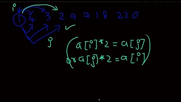 how to input  Multiple test cases(finding doubles in an array)