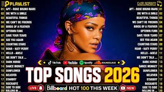 Rihanna, Ed Sheeran, Dua Lipa, Bruno Mars, Adele, Maroon 5, The Weeknd 🍁🍂 Billboard Top 50 This Week
