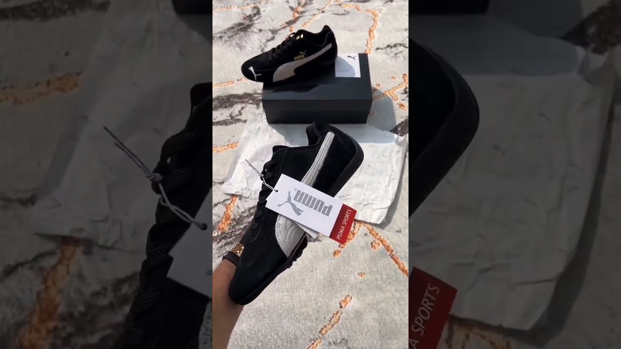 Puma Speed cat Black White 