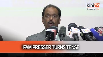 Tense moments at FAM press conference as officials grilled over ‘heritage’ player issue