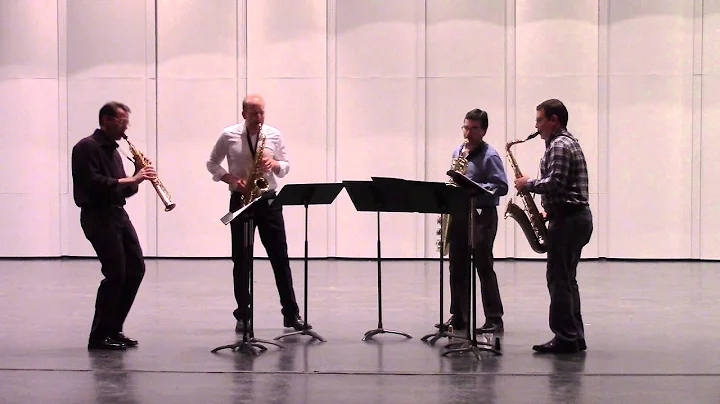 PRISM Quartet performs "Bop" by Jennifer Higdon