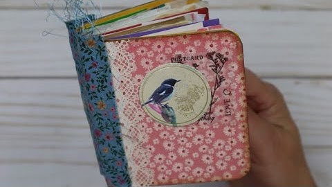Clean out your scrap bin and make a Chunky Scrappy Junk Journal