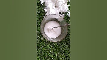 How to make proper tissue paper mache #shorts #youtubeshorts #art #craft