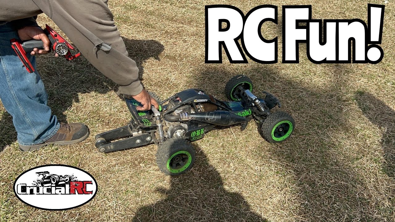 1/5 Scale RC at the Park and Basement Update - YouTube