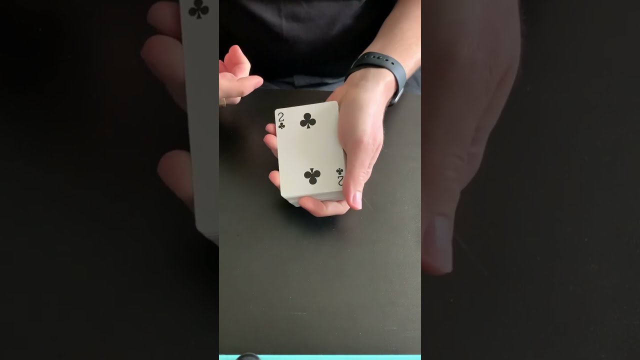 The Easiest Card Trick In World Magic Tutorial