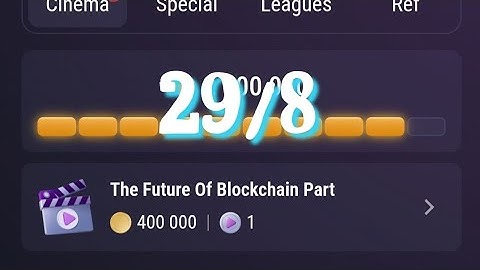 The Future Of Blockchain Part2.   29 Aug Tap Swap Watch Daily Video Code  | Tapswap New Code Today? 