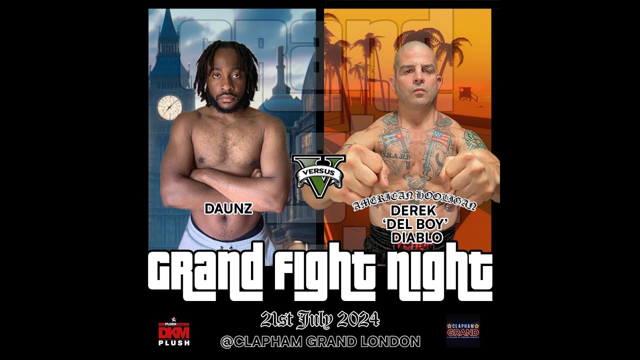 DEREK DIABLO vs DAUNZ: DKM PLUSH 70 kg INFLUENCER BOXING CHAMPIONSHIP ...