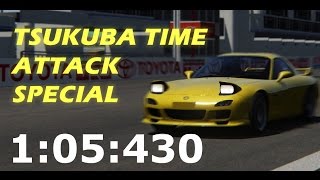 Assetto Corsa | Mazda RX7 Spirit R | Tsukuba Circuit Time Attack Special