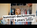 MY KONMARI DECLUTTERING STORY 4 YEARS AFTER