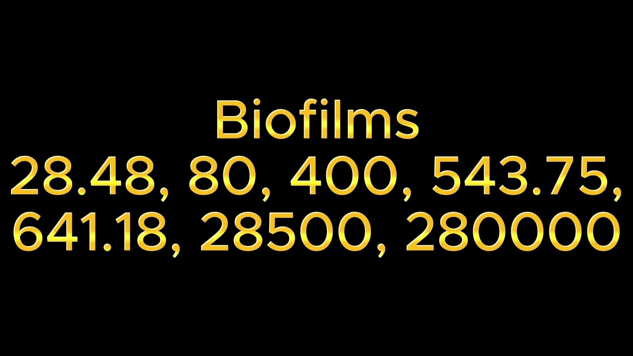 Biofilms Frequency Sound Healing Rife Hz