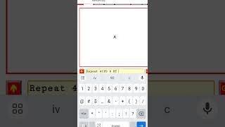 #short #logo How to draw shape logo language used repeat command mobile phone #youtubeshorts
