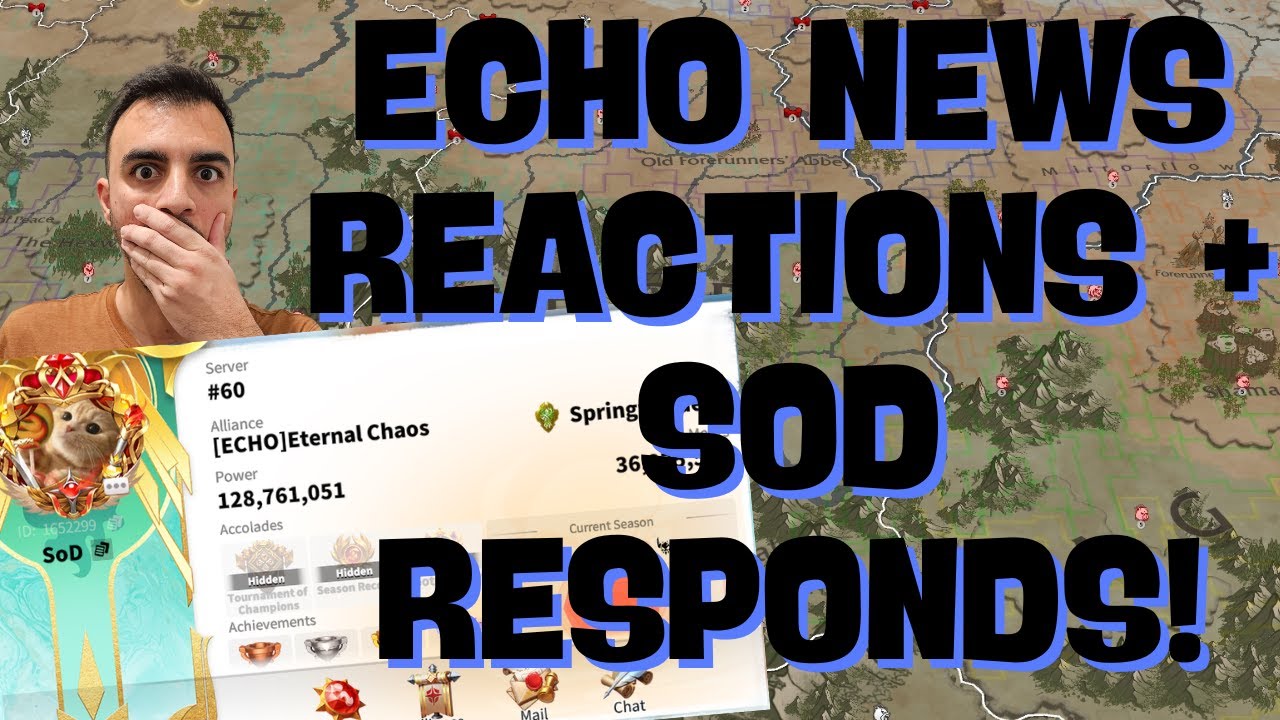 Реакция сообщества на новости ECHO и ответ SoD на уход! | Call of Dragons