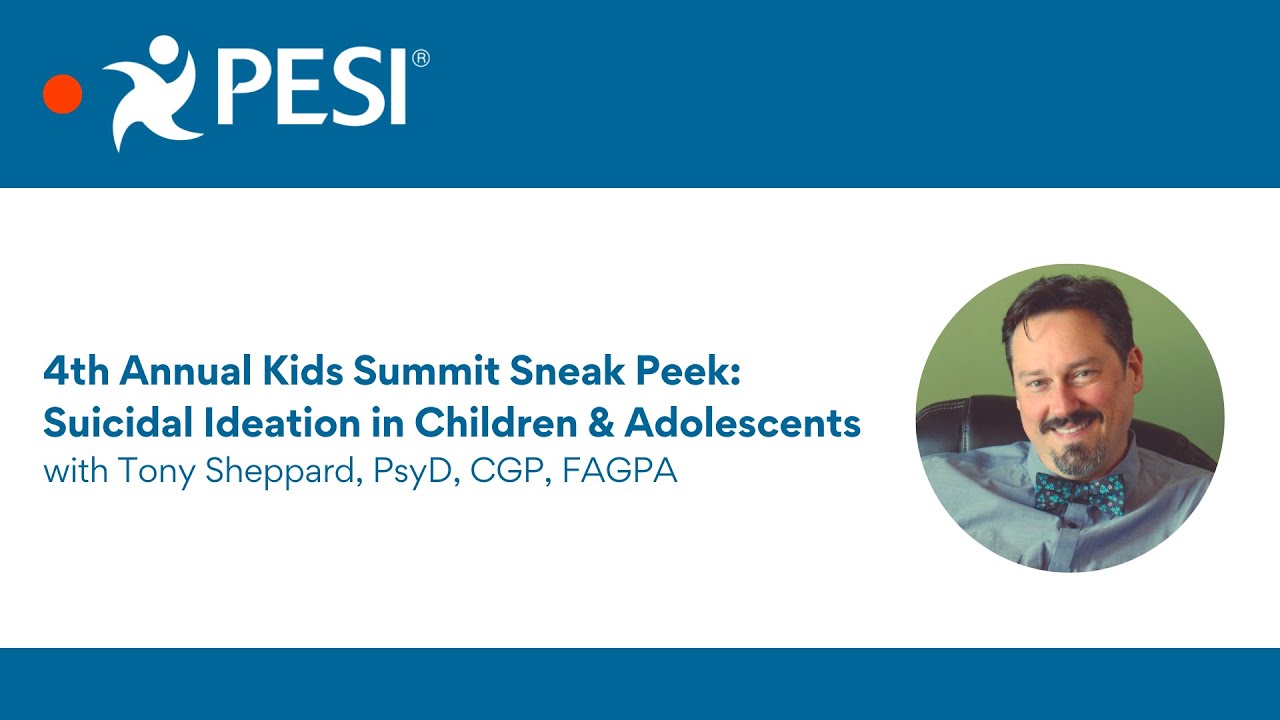 Suicidal Ideation in Children & Adolescents - YouTube