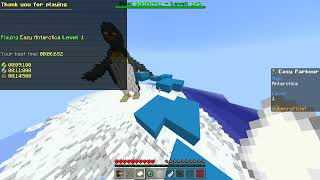 Cubecraft Parkour Bedrock Antarctica Level 1 WORLD RECORD [6:551]