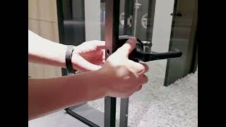 Hoppe Atlanta Cam Kapı Kollu Kilit Montaj - Ayrintishop - 0850 260 10 04